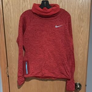 Nike Red Women's Sweater, athletic sweatshirt